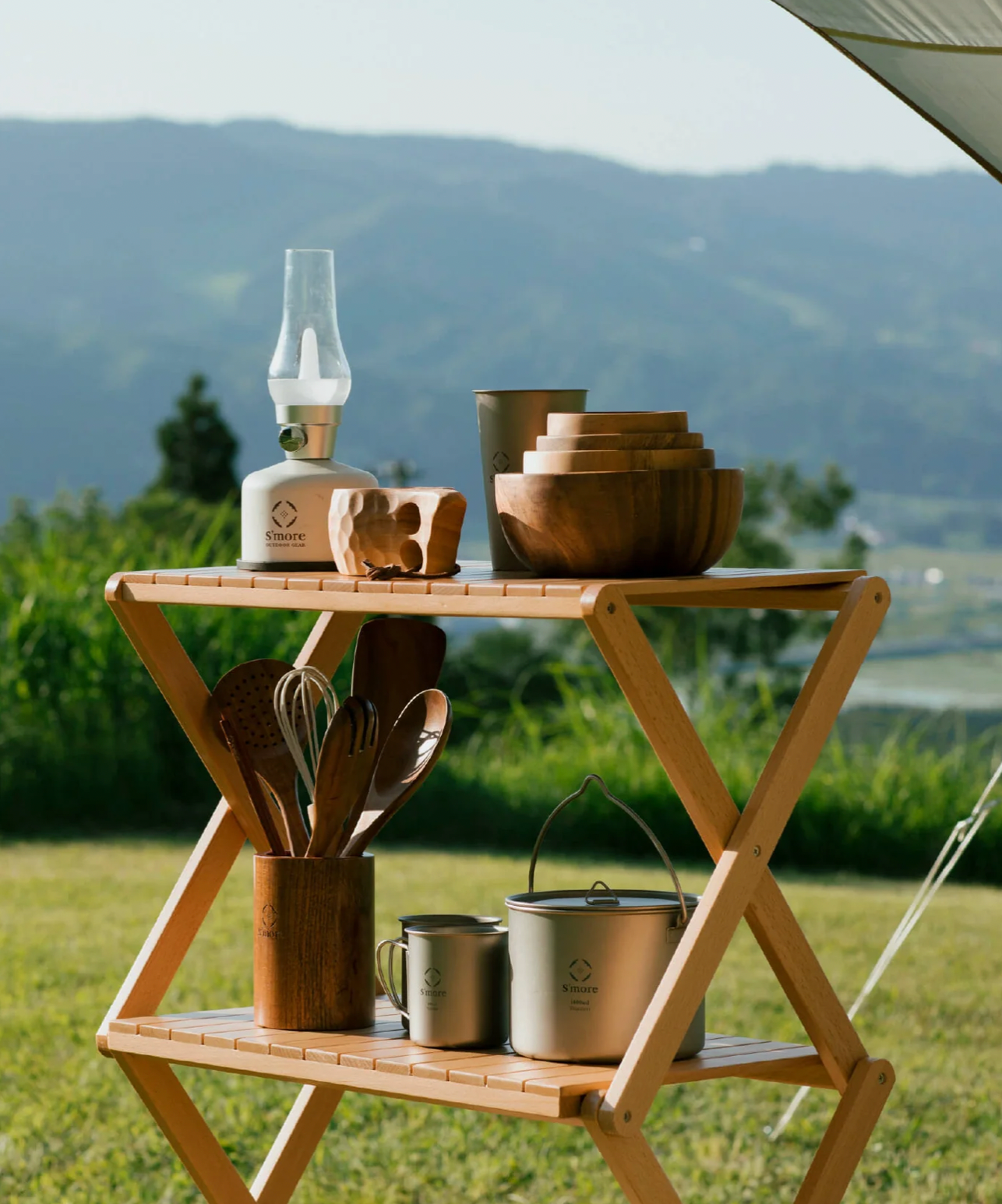 Woodi Folding Rack 2Way 可變四層架