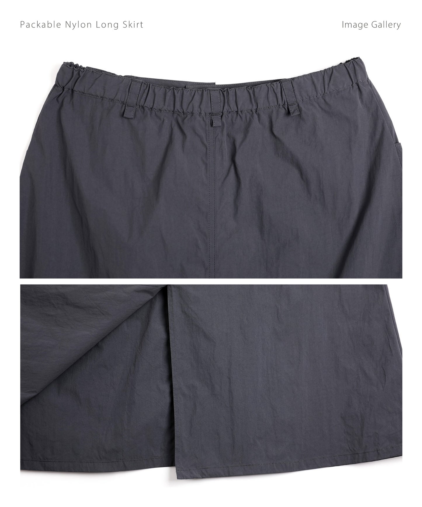【新品預購9折】S'more可收納尼龍長裙