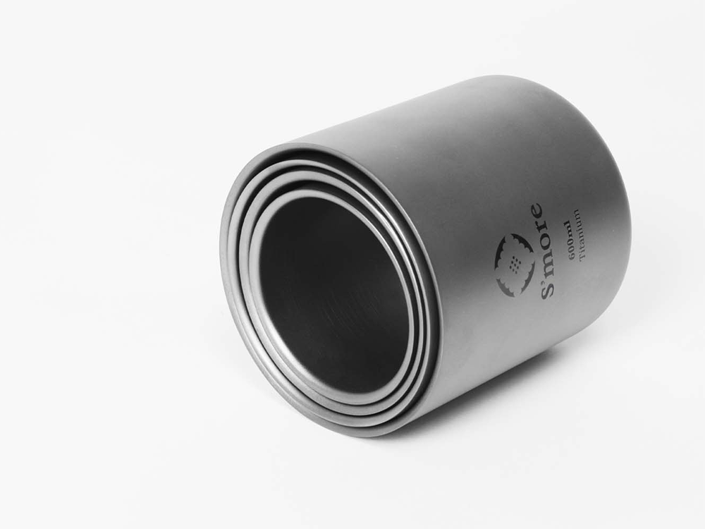 【預購】Titanium cup double 雙層鈦杯