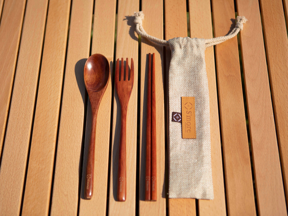 Woodi Cutlery Set 木製餐具組