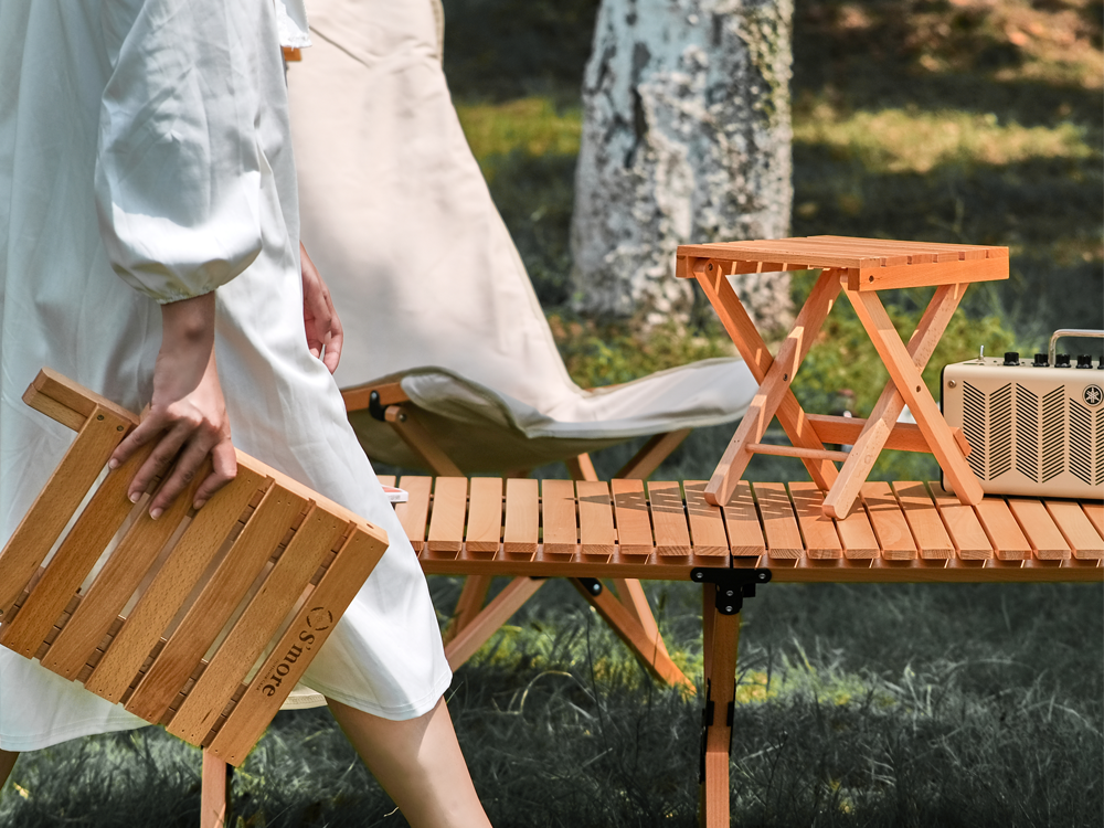 【預購】Woodi Folding Stool 木製折疊椅