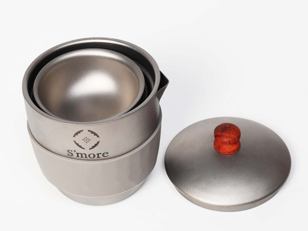 【預購】Titanium Tea Coze 攜帶式鈦茶具組