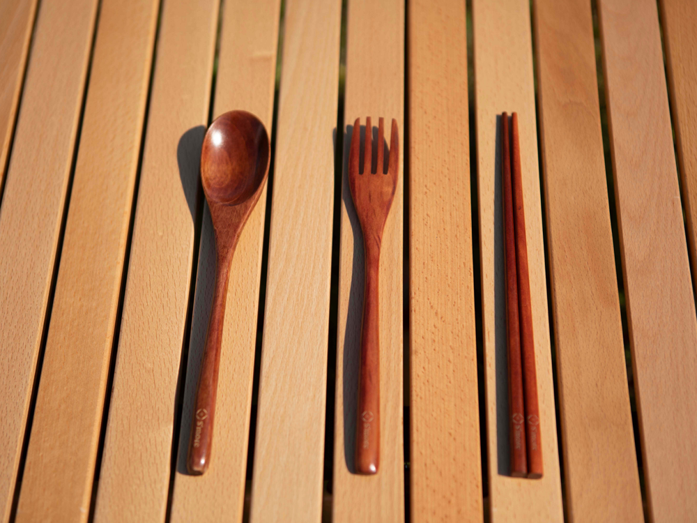 Woodi Cutlery Set 木製餐具組