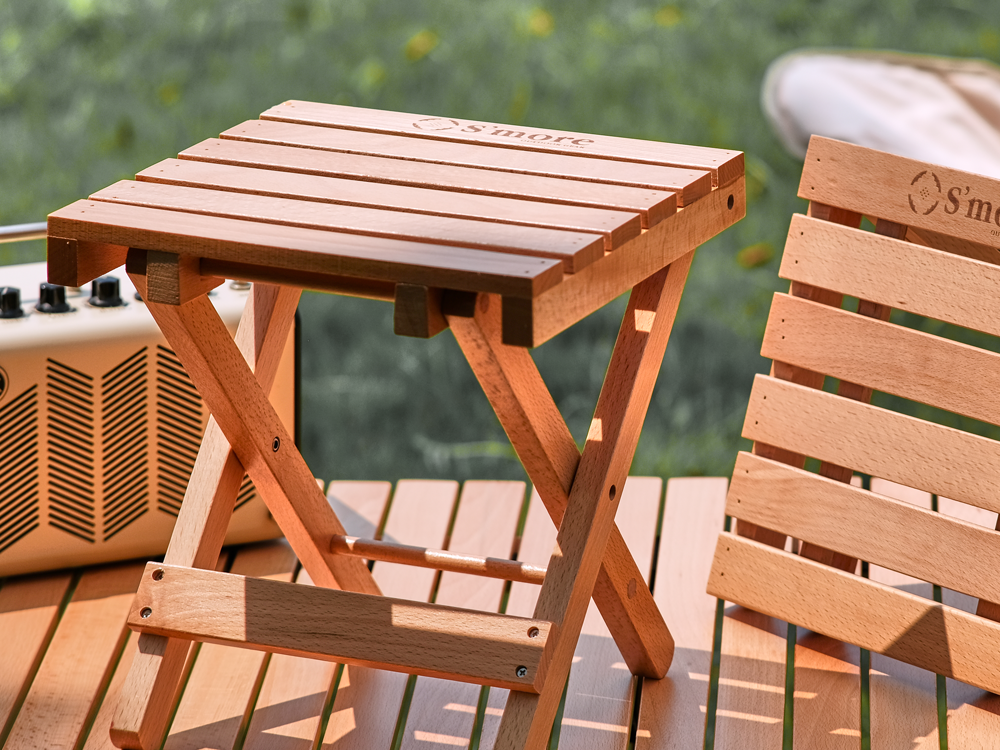 【預購】Woodi Folding Stool 木製折疊椅