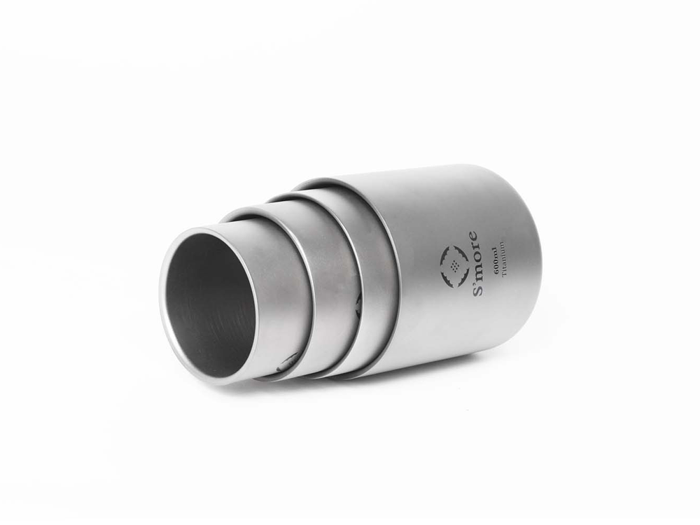 【預購】Titanium cup double 雙層鈦杯
