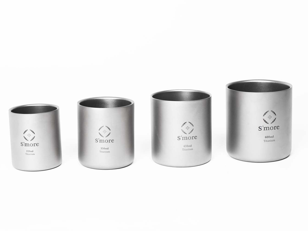 【預購】Titanium cup double 雙層鈦杯