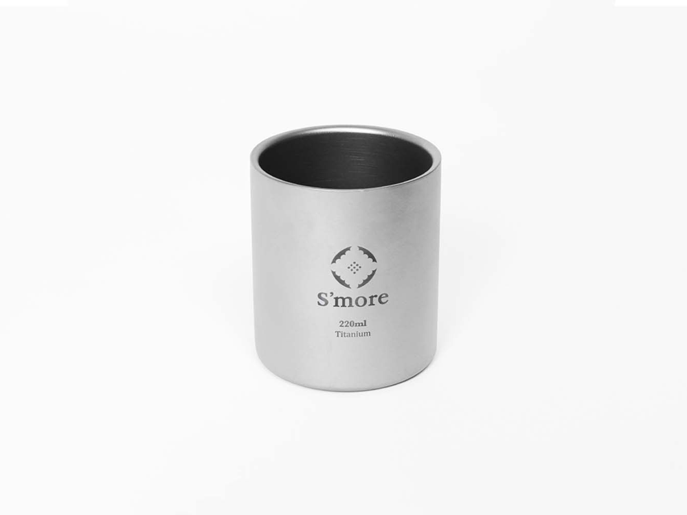 【預購】Titanium cup double 雙層鈦杯