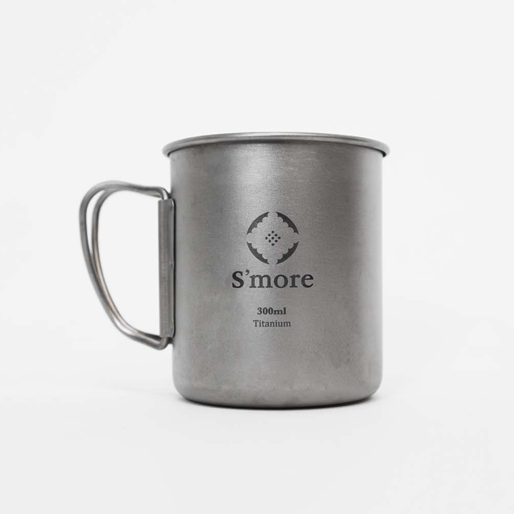 【 預購】Titanium Mug 單層摺疊手把鈦杯