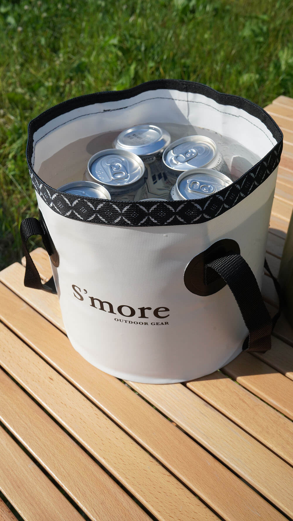S'more-logo 輕便摺疊水桶(9L/20L)
