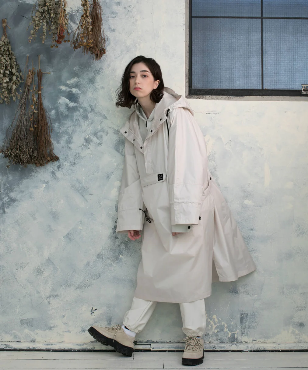 S'more套頭長版雨衣外套 / PULLOVER LONG RAIN COAT