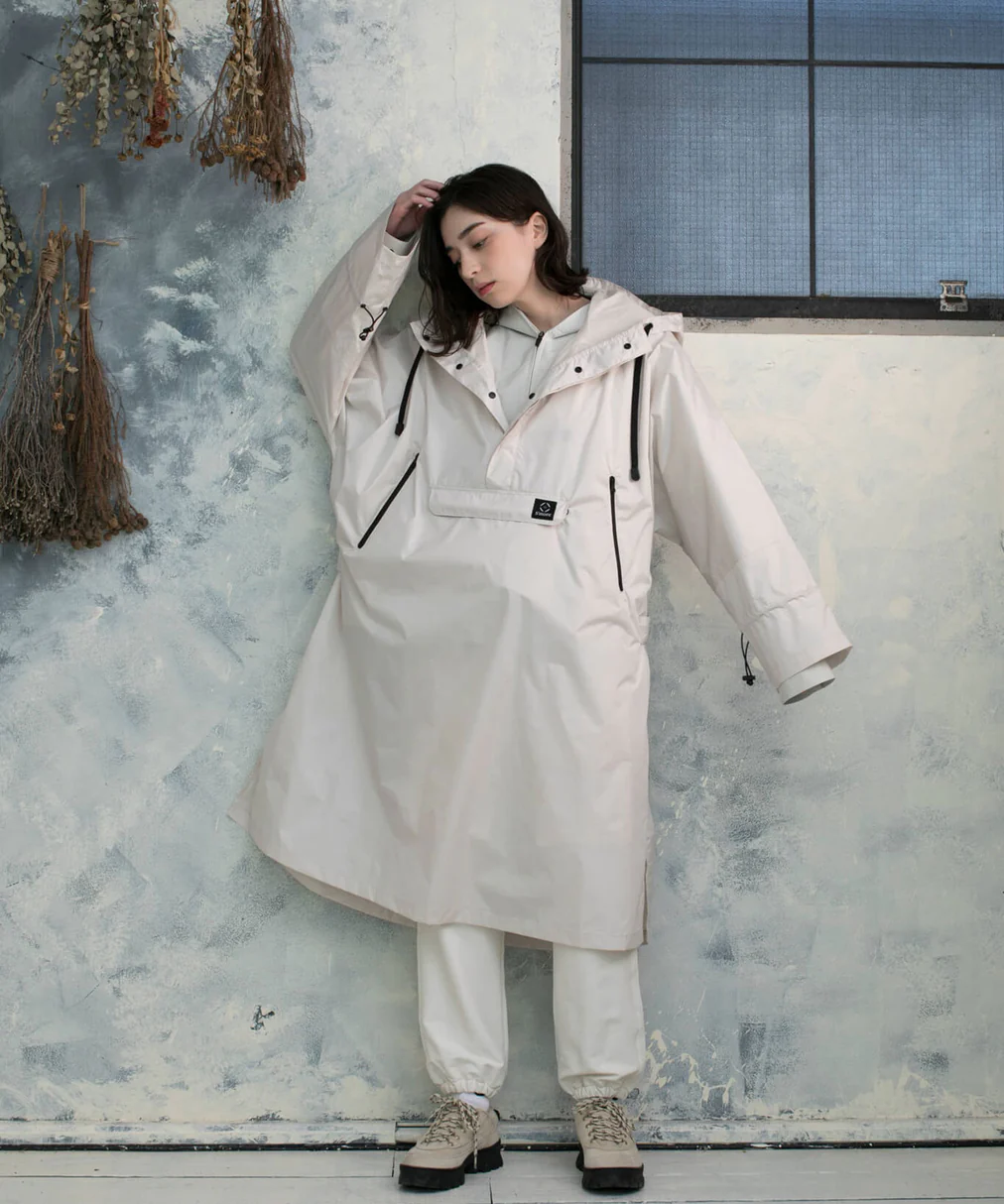 S'more套頭長版雨衣外套 / PULLOVER LONG RAIN COAT