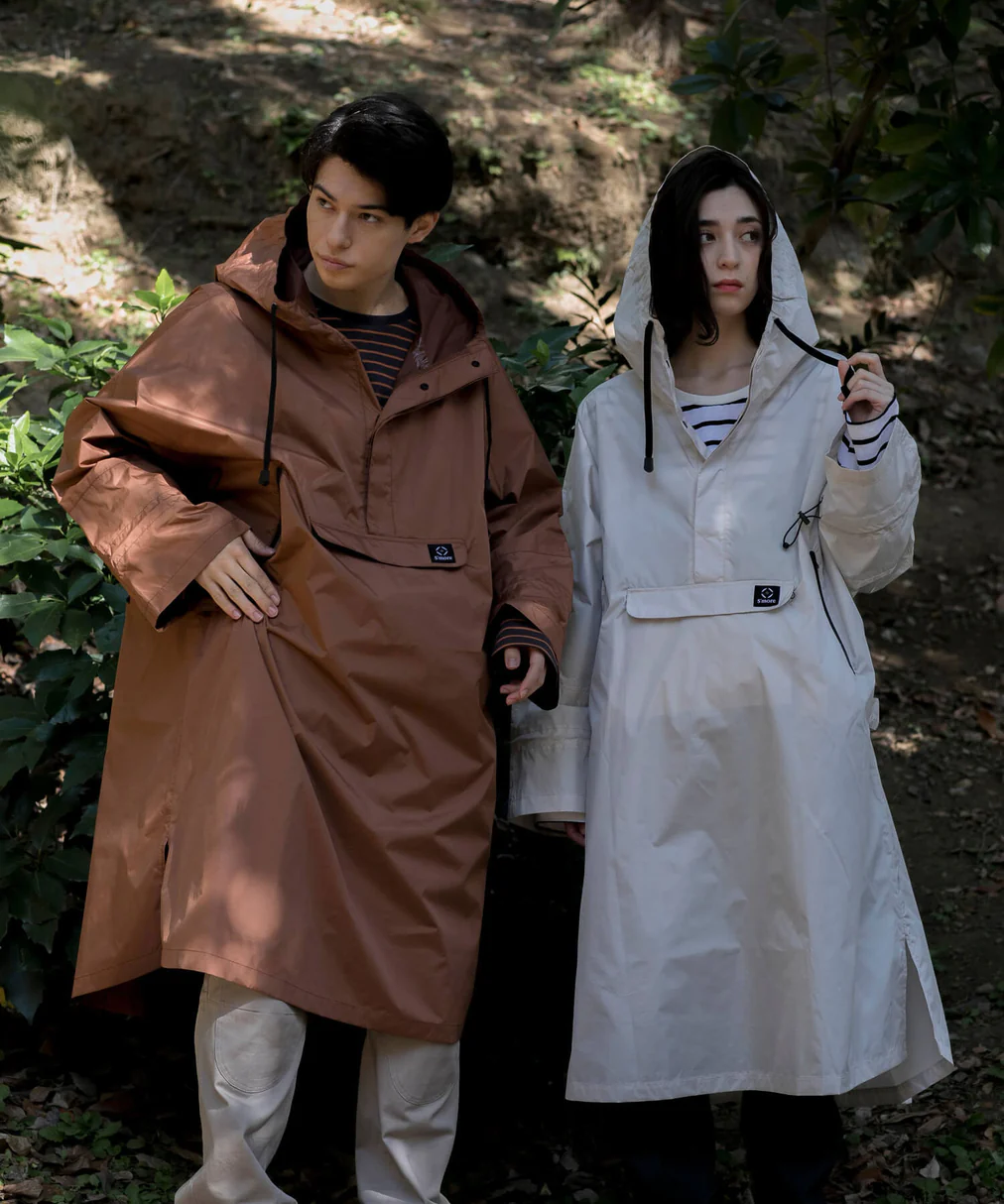 S'more套頭長版雨衣外套 / PULLOVER LONG RAIN COAT