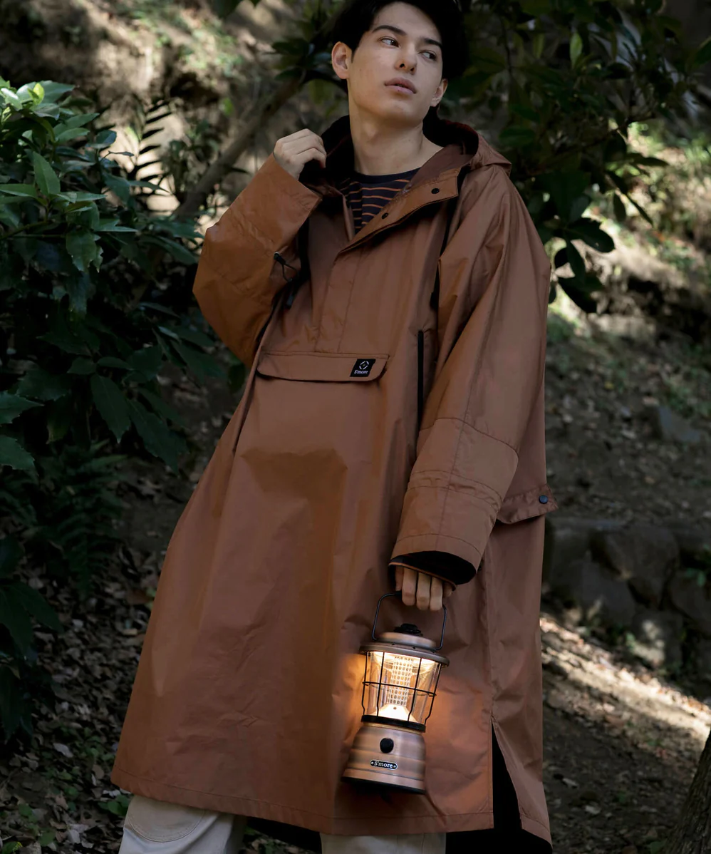 S'more套頭長版雨衣外套 / PULLOVER LONG RAIN COAT