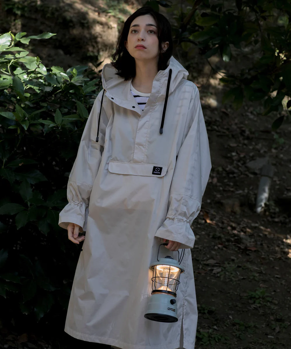 S'more套頭長版雨衣外套 / PULLOVER LONG RAIN COAT