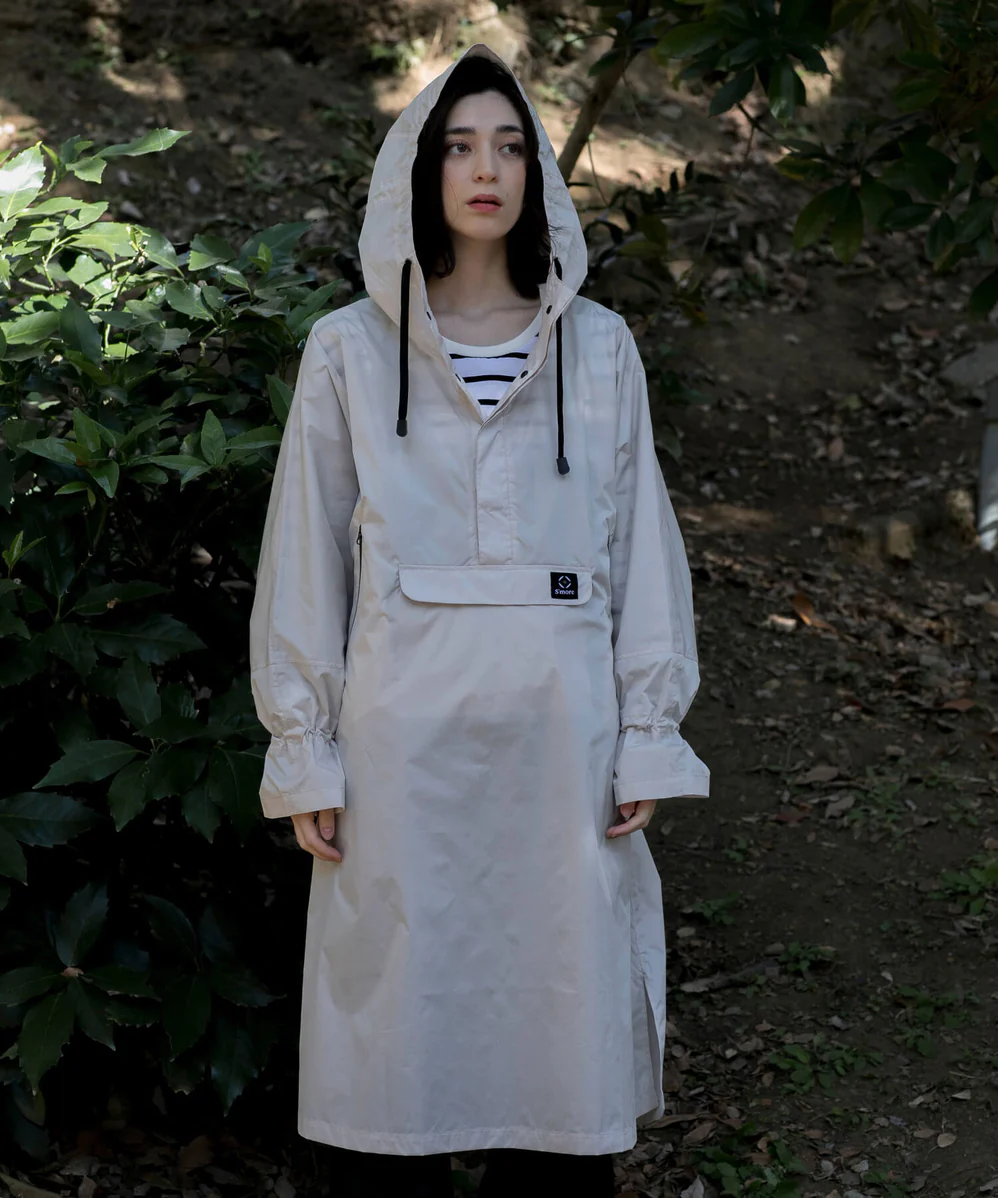 S'more套頭長版雨衣外套 / PULLOVER LONG RAIN COAT