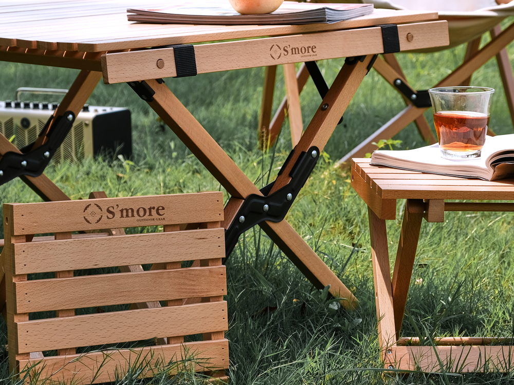 【預購】Woodi Folding Stool 木製折疊椅