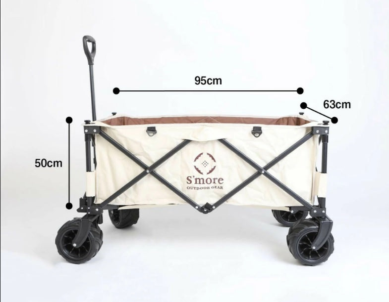 【預購】One touch storage wagon 拖車